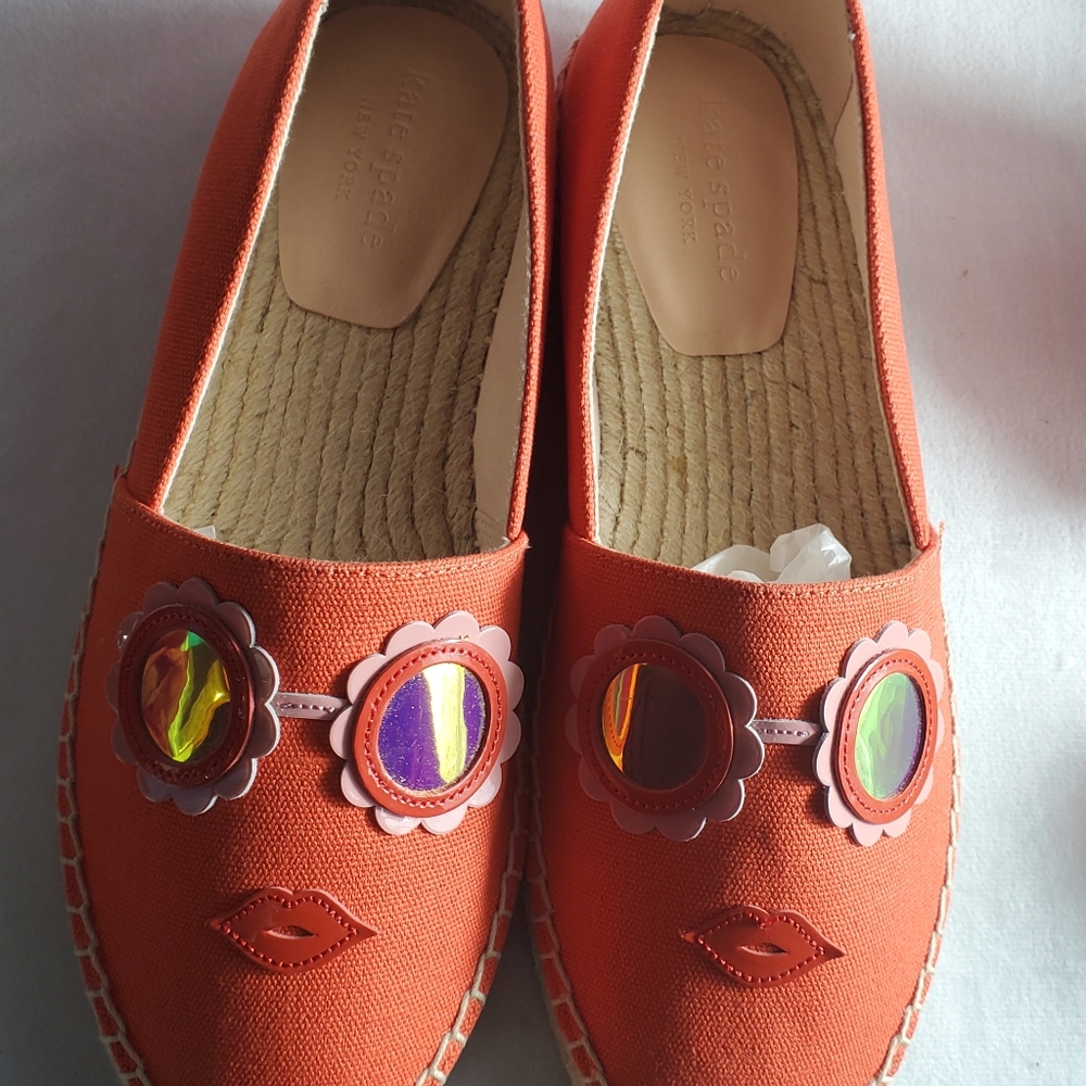 Kate spade new York women's Grenada glasses  espadrille flat